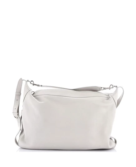 Женская сумка Pre-Owned Celine Large Romy кожаная, серая