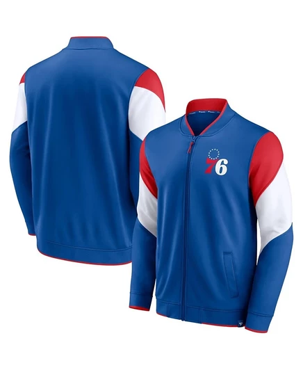 Мужская куртка Fanatics League Best Philadelphia 76ers, синяя