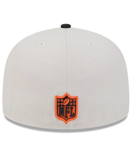 Мужская кепка New Era Stone/Black Cincinnati Bengals Sideline длиной 59 сантиметров stone, black