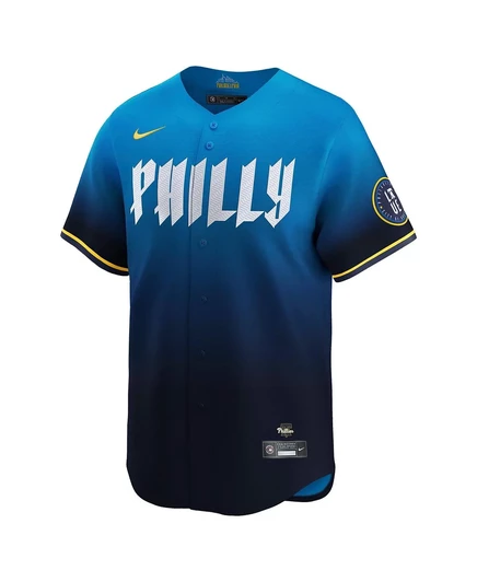 Мужская футболка Nike Navy Philadelphia Phillies City Connect Limited navy