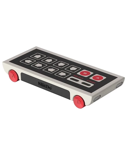 Быстрое беспроводное зарядное устройство 8BitDo N30 Retro мощностью 15 Вт - Совместимо с iPhone, Pixel, Galaxy black