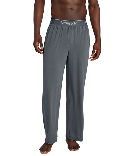 Мужские пижамные брюки Tommy John Second Skin, серые