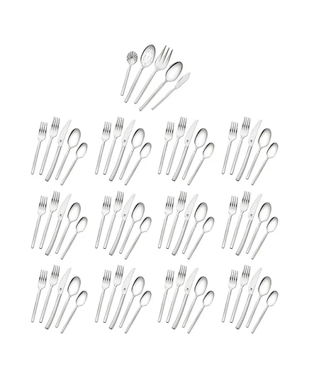 Столовый набор Zwilling Opus, 65 пр., серебристый