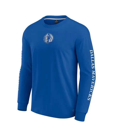 Мужская футболка Fanatics Dallas Mavericks, синяя