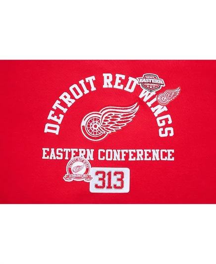 Женская укороченная толстовка-пуловер Pro Standard красного цвета с кодом города Detroit Red Wings red