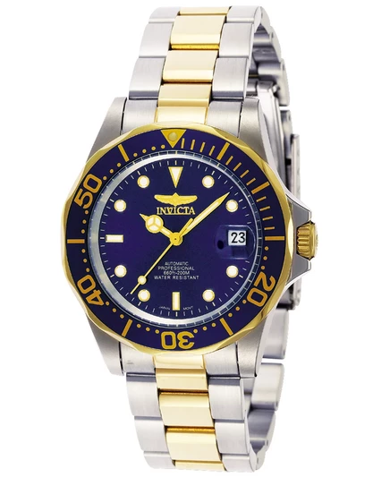Мужские часы Invicta 8928 Pro Diver автомат, синий циферблат