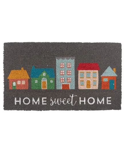 Коврик для двери из кокосовой койры KAF Home, Home Sweet Home multi