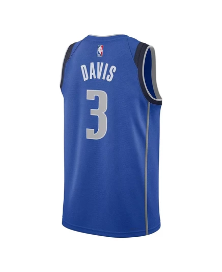 Унисекс джерси Nike Anthony Davis Dallas Mavericks, синее