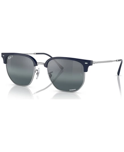 Унисекс очки Ray-Ban RB4416 Clubmaster поляриз., синие