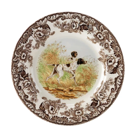 Тарелка обеденная Spode Woodland Pointer, 26,7 см