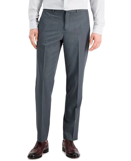 Мужские брюки Perry Ellis Portfolio Modern Fit Resolution, серые