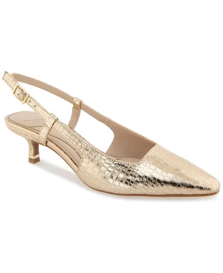 Женские туфли-лодочки Martha Slingback от Kenneth Cole New York золотистого цвета