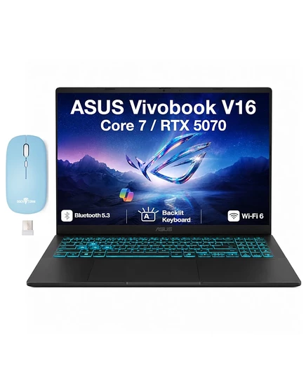 Ноутбук ASUS Vivobook V16 Core 7, 32 ГБ, 16″, черный