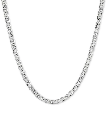 Ожерелье Macy's Mariner Link 22″ 3,5 мм, серебристое