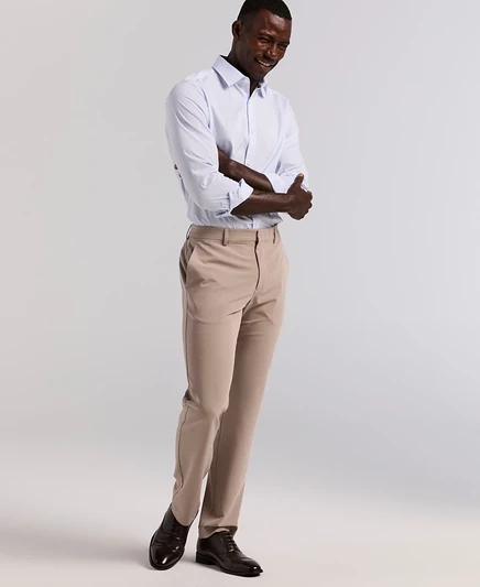 Мужские брюки Perry Ellis Portfolio Resolution стрейч, бежевые