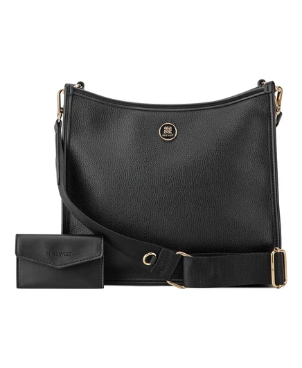 Женская сумка через плечо Nine West Nalini Swing, черная