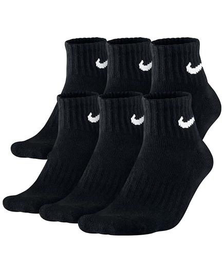 Мужские укороченные носки Nike 6 пар, черные