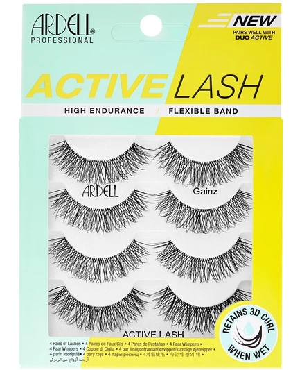 Ardell Active Lash - Gainz, 4-шт. без цвета