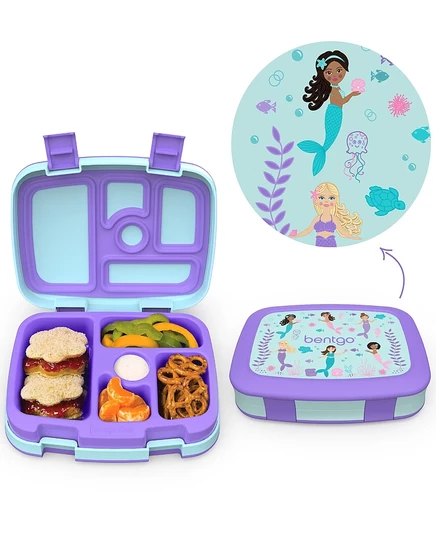 Детский ланч-бокс Bentgo Kids Prints, русалки