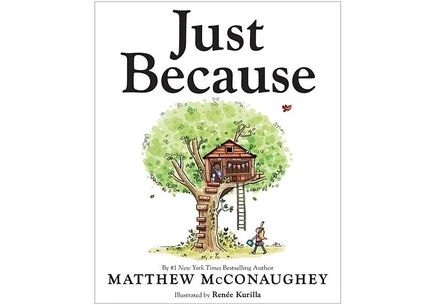 Книга Just Because Matthew McConaughey, твердый переплёт