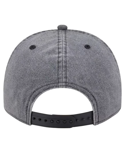 Мужская черная кепка-бейсболка Detroit Lions Throwback с отстиранной А-образной оправой 9FIFTY Snapback от New Era black