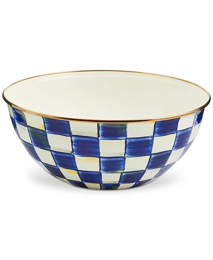 Сервировочная миска Mackenzie-Childs Royal Check, 3,8 л