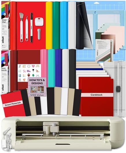 Резак Cricut Explore 5 комплект Essentials, бежевый