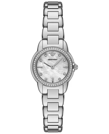 Женские часы Emporio Armani AR11669, сталь, 26 мм, серебристые