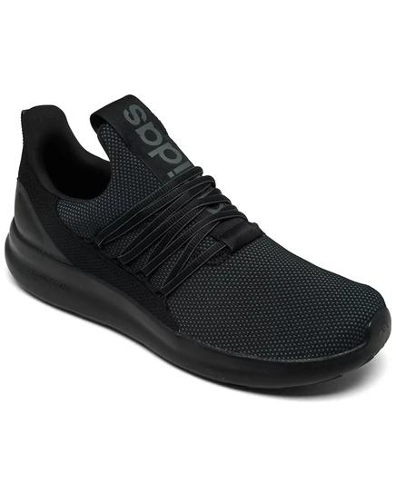 Повседневные кроссовки Adidas Men's Lite Racer Adapt 7.0 без шнуровки от Finish Line black/grey