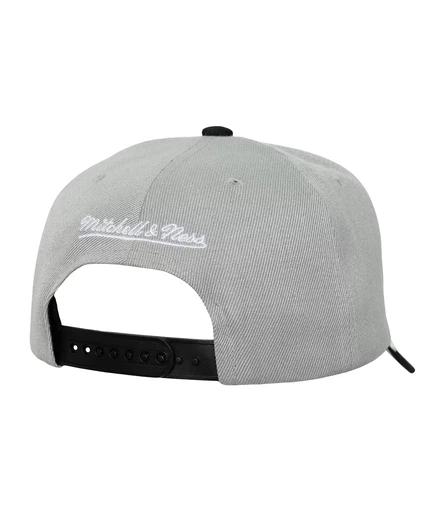 Мужская серая/черная кепка Mitchell & Ness Los Angeles Kings Underarch с двухцветной застежкой Pro Crown Snapback от Mitchell & Ness gray, black
