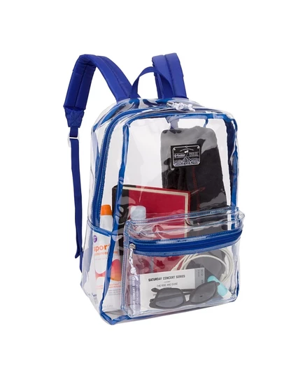 Рюкзак Outdoor Products Clear Pass прозрачный, синий