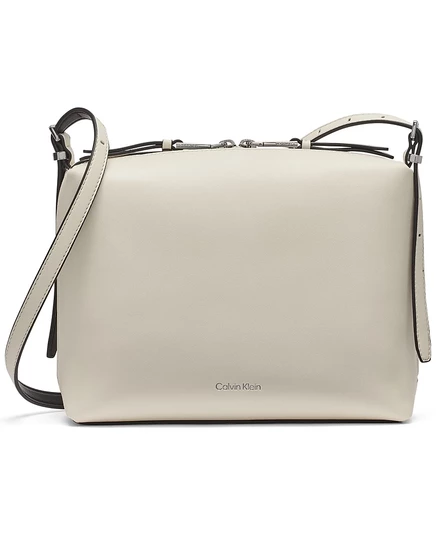 Женская сумка-кроссбоди Calvin Klein Lowen на молнии, белая