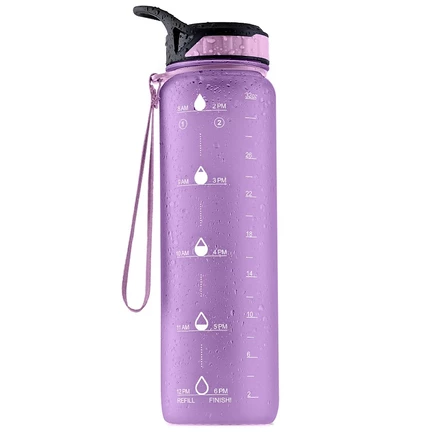 Бутылка Zulay Kitchen Hydration Nation, 950 мл, фиолетовая