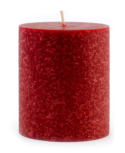 Свеча-столбик Root Candles Timberline, 10×10 см, красная