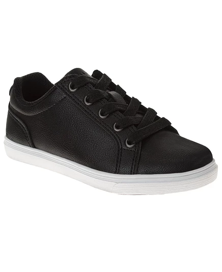 Мужские кроссовки Perry Ellis кожаные, черные