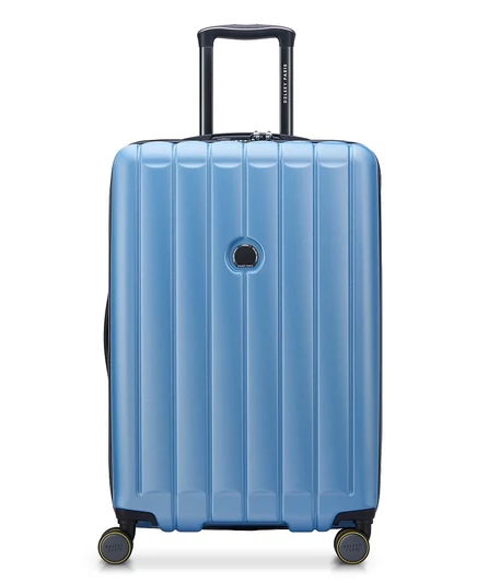 Чемодан Delsey Paris Shadow 6.0 27″ средний расширяемый, синий