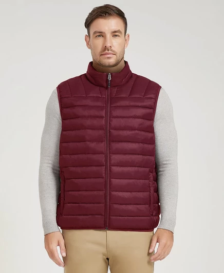  Мужской упаковываемый жилет Brooklyner 2.0 PrimaLoft от Outfitter biking red