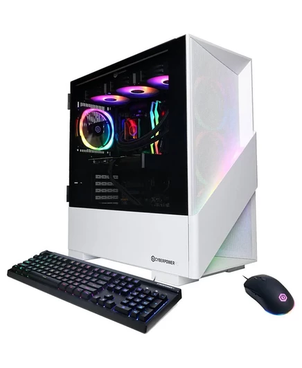 Игровой настольный компьютер Gamer Supreme Liquid Cool AMD Ryzen 7 7800X3D, 32 ГБ оперативной памяти, NVIDIA GeForce RTX 5070, 1 ТБ SSD-накопителя, белый