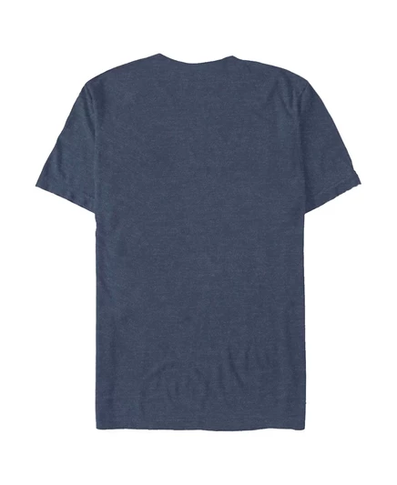 Универсальная мужская футболка Additude в американском стиле с коротким рукавом navy heather
