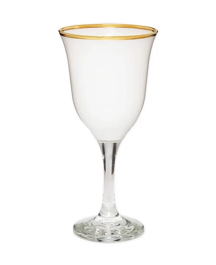 Набор бокалов Classic Touch 355 мл с ножкой, белые