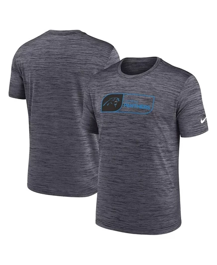 Мужская футболка Nike Carolina Panthers Velocity, черная