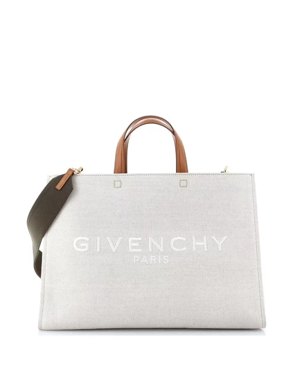  Средняя парусиновая сумка-тоут G-Tote neutral