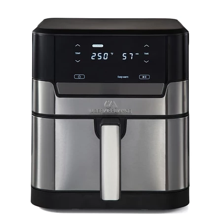 Аэрогриль uber appliance xl 6,6 л, нерж., черный