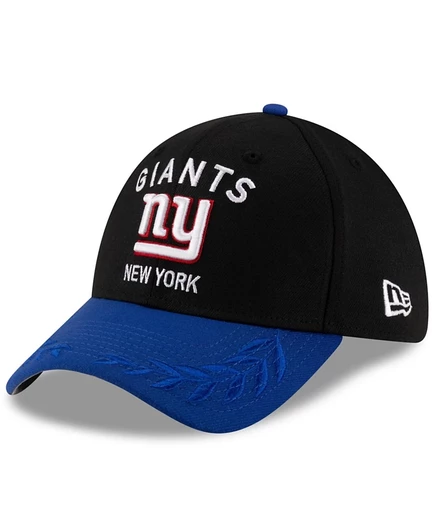 Мужская кепка New Era 39THIRTY New York Giants, черно-синяя
