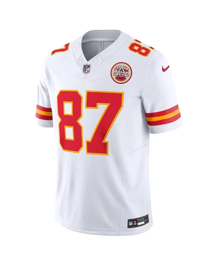 Мужская лимитированная джерси Nike Travis Kelce Vapor F.U.S.E., белая