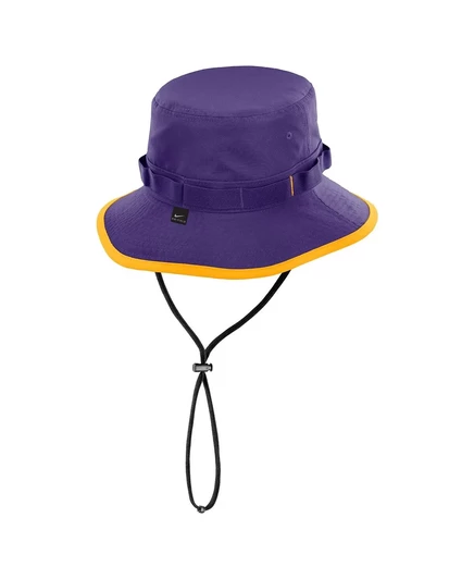 Мужская фиолетовая кепка-панама Nike LSU Tigers 2024/25 от Nike Apex Performance Boonie в спортивном стиле. purple
