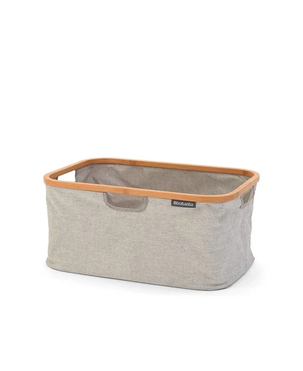 Складная корзина для белья Brabantia, Серая, 10,6 галлона, 40 литров