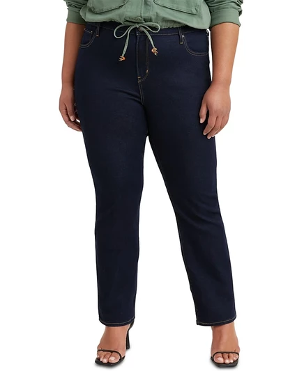 Женские джинсы Levi's 724 прямого кроя, серые