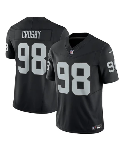 Мужская футболка Nike Maxx Crosby Black Las Vegas Raiders Vapor F.U.S.E. Limited black
