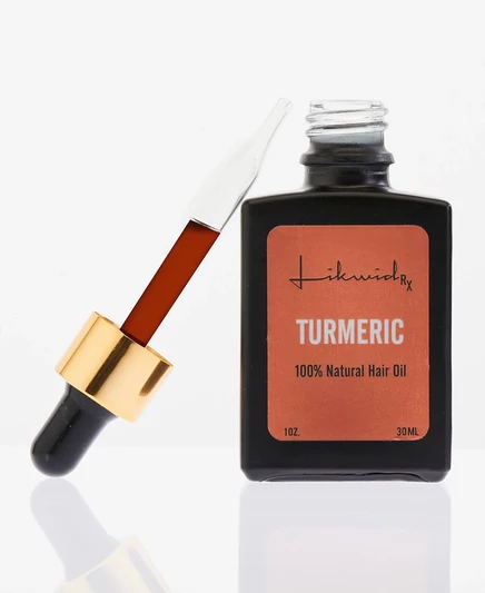Масло для волос Likwid Rx Turmeric, натуральное, оранжевое